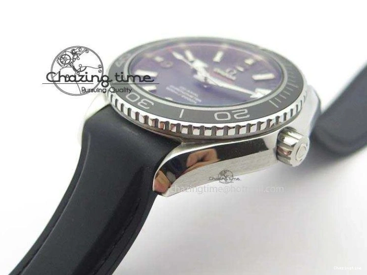 0411 Colorful Planet Ocean SS Bp Maker 45mm Black Bezel On Black Rubber Strap A 8219